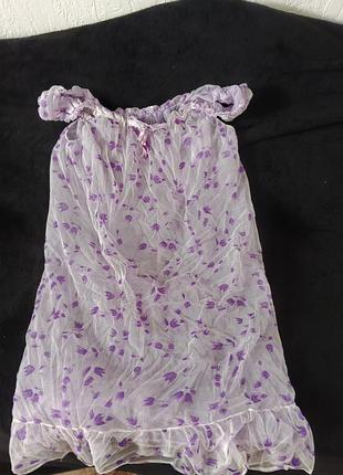 Пеньюар комбинация батал