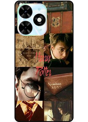 Чехол силиконовый бампер для infinix smart 8 (x6525) с рисунком гарри поттер harry potter