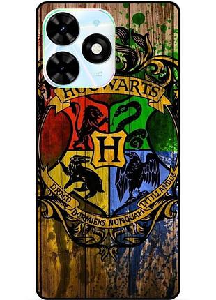 Чехол силиконовый бампер для infinix smart 8 (x6525) с рисунком hogwarts хогвартс гарри поттер harry potter