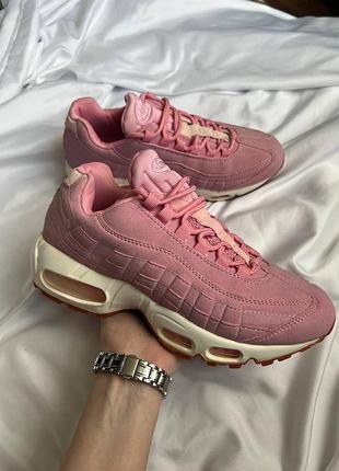 Жіночі кросівки nike air max 95 pink рожеві