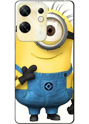 Силіконовий чохол бампер для infinix zero 30 4g з малюнком міньйон кевін minion