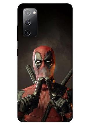 Силиконовый чехол с рисунком дэдпул deadpool для iphone 9