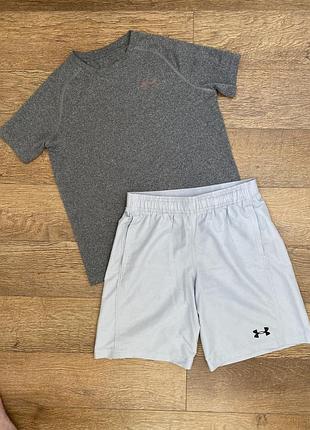 Спортивные шорты under armour детские, рост 137-147см, 10-11р, jm