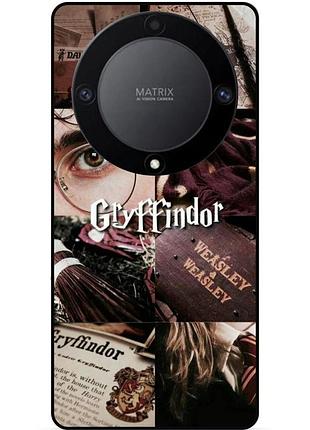 Чехол силиконовый бампер для huawei honor magic 6 lite с рисунком gryffindor гриффиндор гарри поттер harry