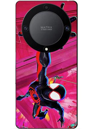 Чехол силиконовый бампер для huawei honor magic 6 lite с рисунком spider man человек паук майлз моралес