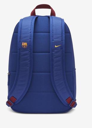 Рюкзак спортивний nike fc barcelona stadium backpack (арт. ck6519-421)4 фото