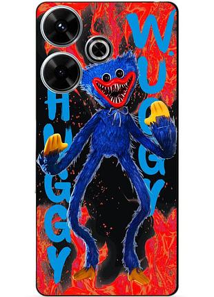 Чехол силиконовый бампер для infinix hot 30 play (x6835b) с рисунком huggy wuggy хагги вагги