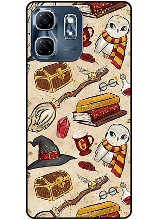 Чехол силиконовый бампер для infinix smart 9 (x6532) с картинкой gryffindor гриффиндор гарри поттер harry