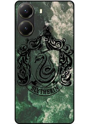 Чехол силиконовый бампер для xiaomi poco x7 pro с рисунком слизерин slytherin гарри поттер harry potter