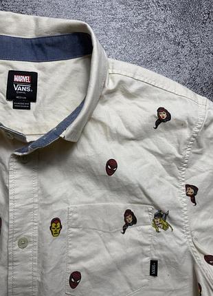 Чоловіча сорочка vans&marvel