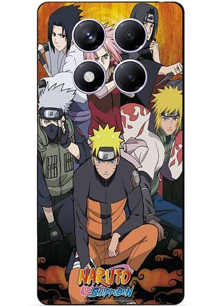Силіконовий чохол бампер для xiaomi redmi note 14 pro plus 5g з малюнком naruto наруто аніме