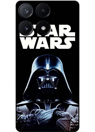 Силіконовий бампер чохол для infinix note 40 pro (x6850) з малюнком star wars зоряні війни дарт вейдер