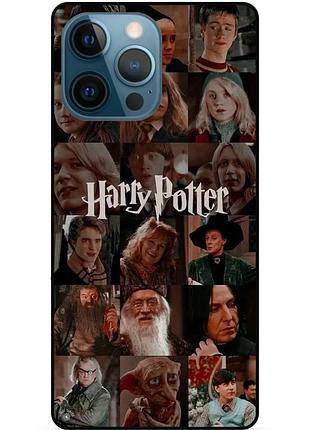 Чехол силиконовый бампер для iphone 14 pro max с рисунком harry potter гарри поттер