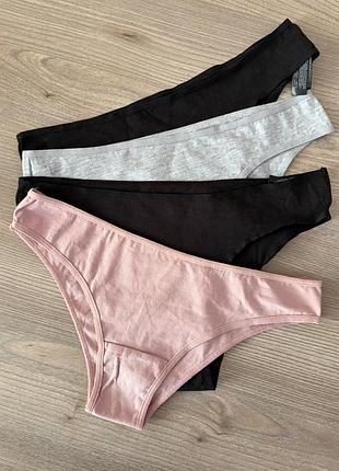 Бавовняні трусики комплект 4 шт 2xs  primark