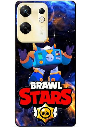 Чехол силиконовый бампер для infinix zero 30 4g с героем космический бравл вольт