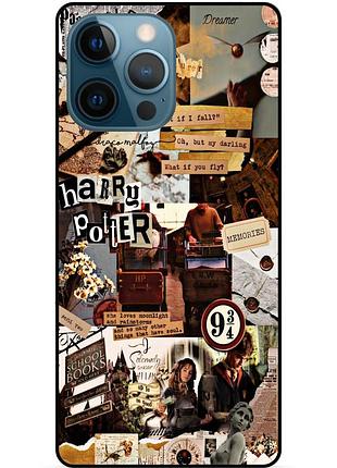 Чехол силиконовый бампер для iphone 14 pro max гарри поттер harry potter