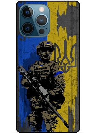 Чехол силиконовый бампер для iphone 14 pro max с рисунком донни donnie черепашки ниндзя