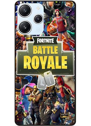 Силіконовий чохол бампер для xiaomi redmi 12 гра fortnite фортнайт