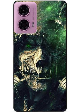Силіконовий чохол бампер для motorola moto g85 5g з малюнком сталкер опудало джонатан крейн бетмен