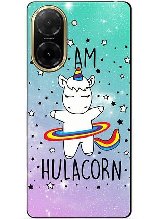 Чехол силиконовый бампер для xiaomi redmi a5 с рисунком единорог пони