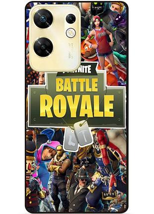 Силіконовий чохол бампер для infinix zero 30 4g гра fortnite фортнайт