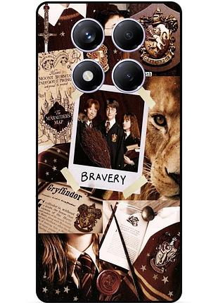 Чехол силиконовый бампер для xiaomi redmi note 14 pro plus 5g с картинкой гарри поттер harry potter