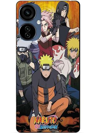 Силіконовий чохол бампер для oppo a3 з малюнком naruto наруто аніме