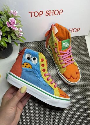 Оригинальные высокие кеды хайтопы vans