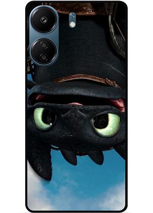 Силіконовий чохол бампер для xiaomi redmi a5 з малюнком как приручить дракона
