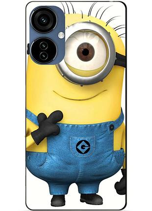 Силіконовий чохол бампер для oppo a3x з малюнком міньйон кевін minion