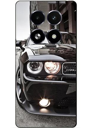 Чехол силиконовый бампер для realme 13 5g с рисунком dodge додж машина авто