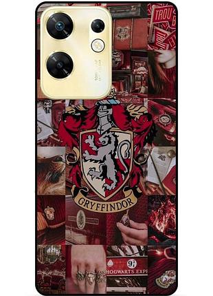 Чохол силіконовий бампер для infinix zero 30 4g з малюнком ґрифіндор gryffindor гаррі поттер harry potter