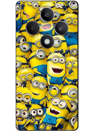 Силіконовий чохол бампер для tecno spark 30c з малюнком міньйони minion