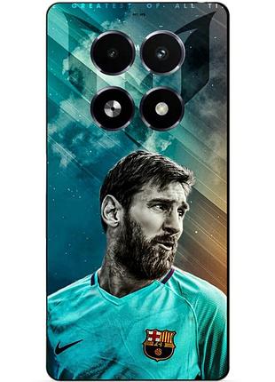 Чехол силиконовый бампер для realme 13+ plus 5g с рисунком leo messi месси