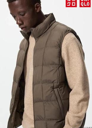 Жилет puffertech uniqlo