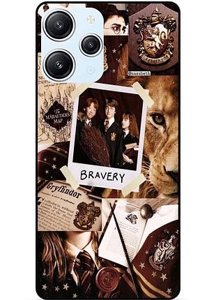 Силиконовый бампер чехол для xiaomi redmi 12 с картинкой гарри поттер harry potter
