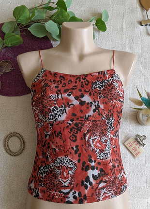 Топ animal print фірма saix m (38)