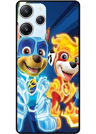 Силиконовый чехол для xiaomi redmi 12 с рисунком щенячий патруль