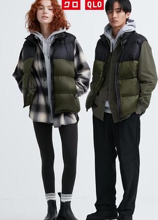 Ультралегкий пуховый жилет uniqlo