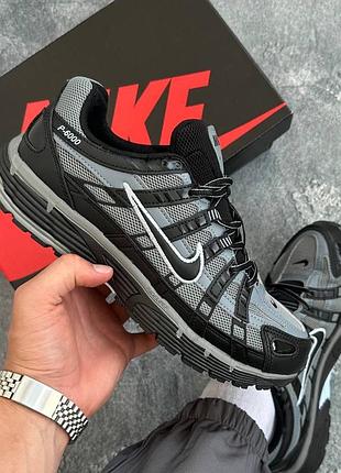 Чоловічі кросівки nike p-6000 cool grey black