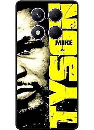Чехол силиконовый бампер для xiaomi redmi note 14 pro с рисунком tyson майкл тайсон