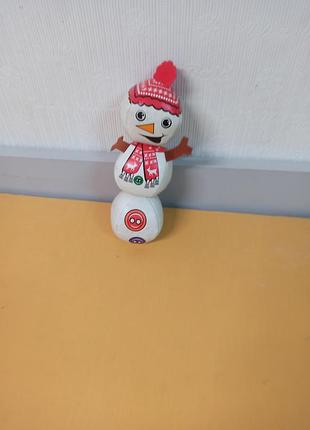 Набор для жонглирования снеговик paladone snowman juggling balls который состоит из трех мягких шариков, оформленных в виде снеговика