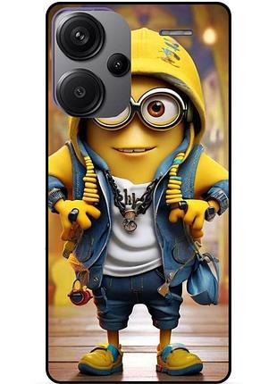 Чехол силиконовый бампер для xiaomi redmi note 13 pro plus 5g с рисунком миньон marvel