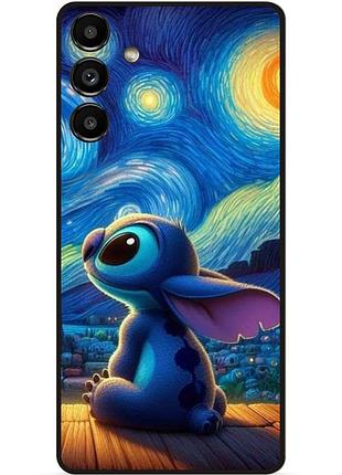 Силиконовый бампер чехол для samsung s22 plus stitch лило и стич