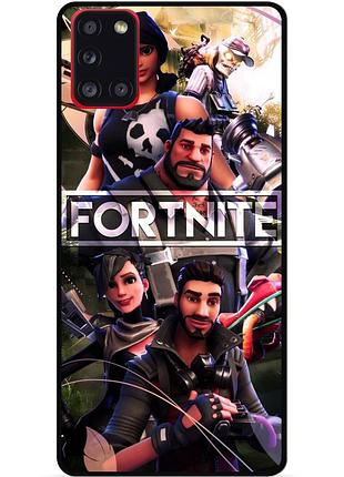 Силіконовий чохол бампер для samsung a02s з картинкою фортнайт fortnite