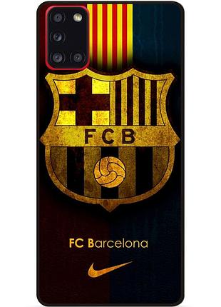 Силіконовий чохол бампер для samsung m51 з малюнком barcelona барселона