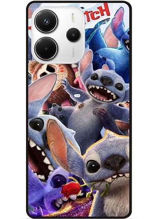 Силіконовий бампер чохол для xiaomi redmi note 14 з картинкою стіч stitch
