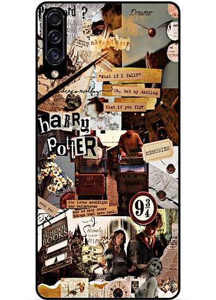 Силиконовый бампер чехол для samsung a30s гарри поттер harry potter