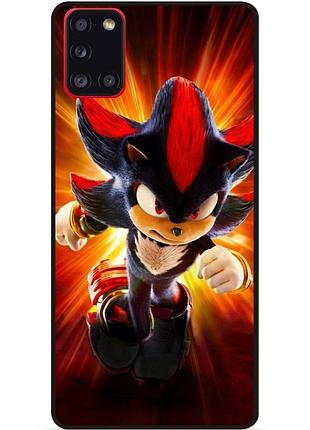 Силіконовий бампер чохол для samsung a21s з малюнком соник sonik