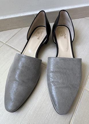 Продам шкіряні туфлі manfield 3